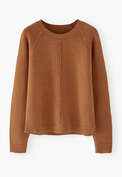 Raglan sweater, Cinnamon, webstill