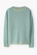 Plaited sweater, Cornflower, webstill