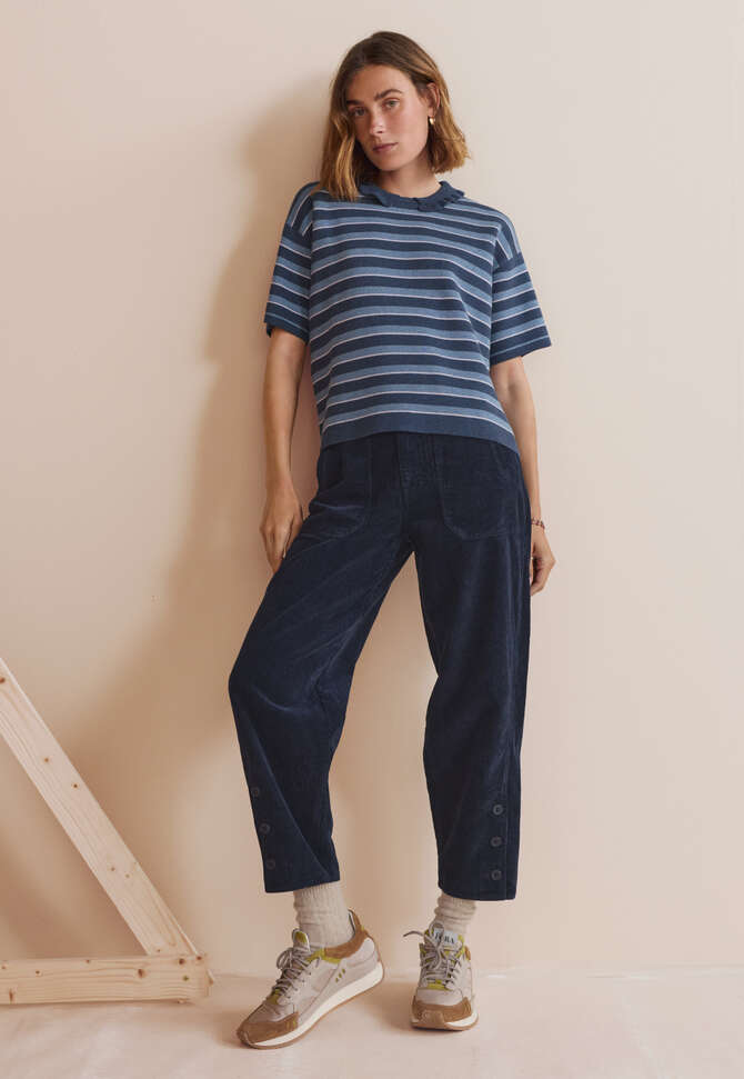 Relaxed carrot cords, Midnight, completeTheLook