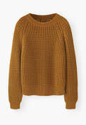 Raglan sweater, Golden brown, webstill
