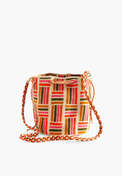 Crossbody bag, Pink orange, webstill