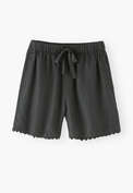 Shorts, Black bottle green, webstill