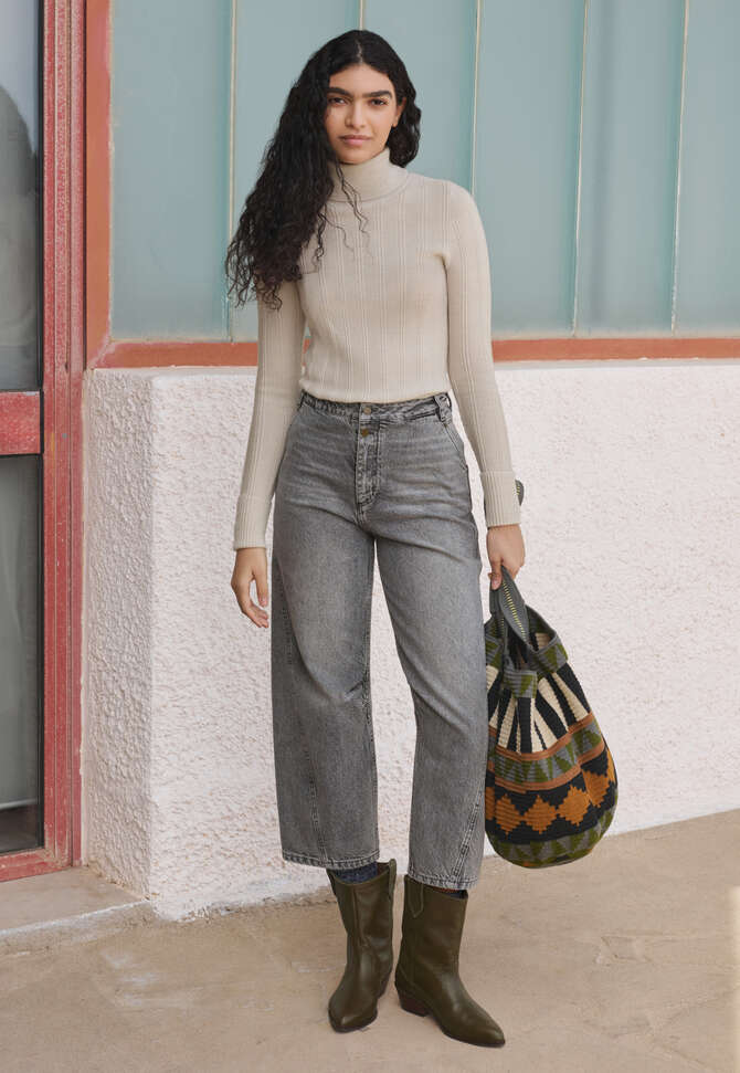 Horseshoe jeans, Grey wash, completeTheLook
