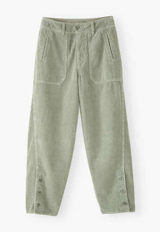 Relaxed carrot cords, Grey ice, webstill