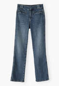 Slim stretch jeans, Mid wash, webstill