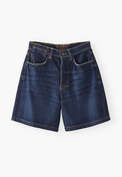 Denim shorts, Dark wash, webstill