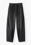 Seam-detailed jeans, Black, webstill