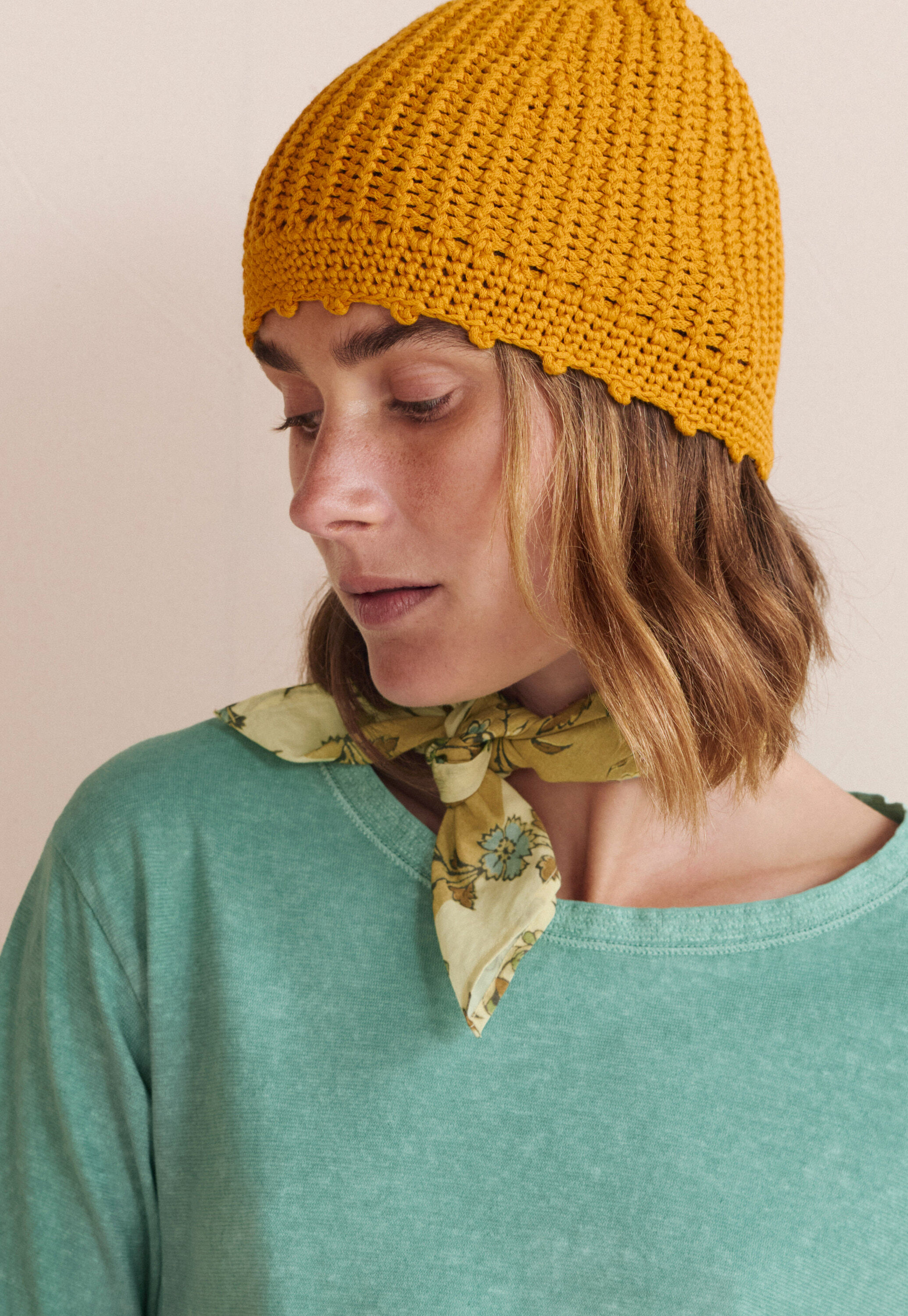 Knitted beanie