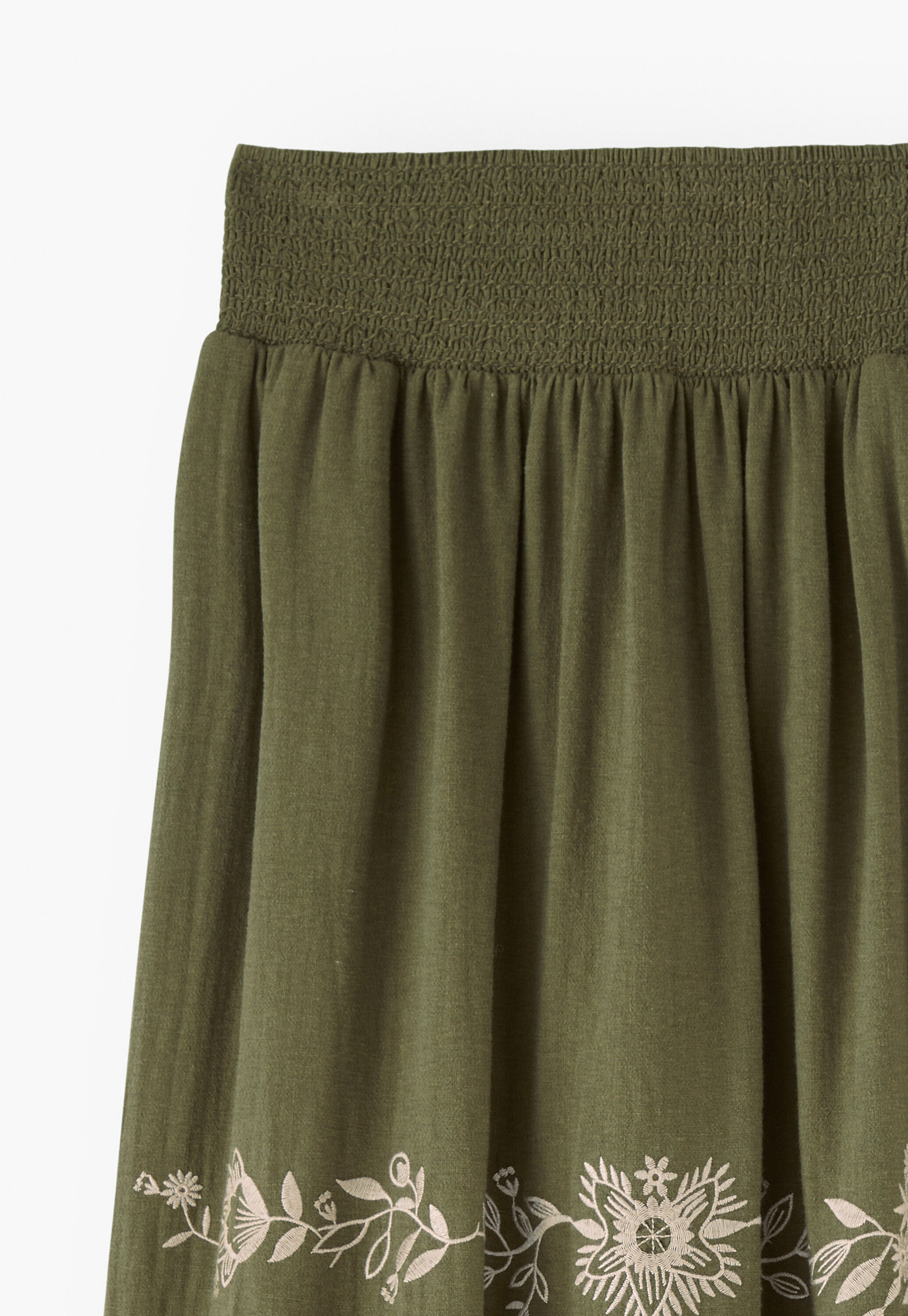 Embroidered skirt