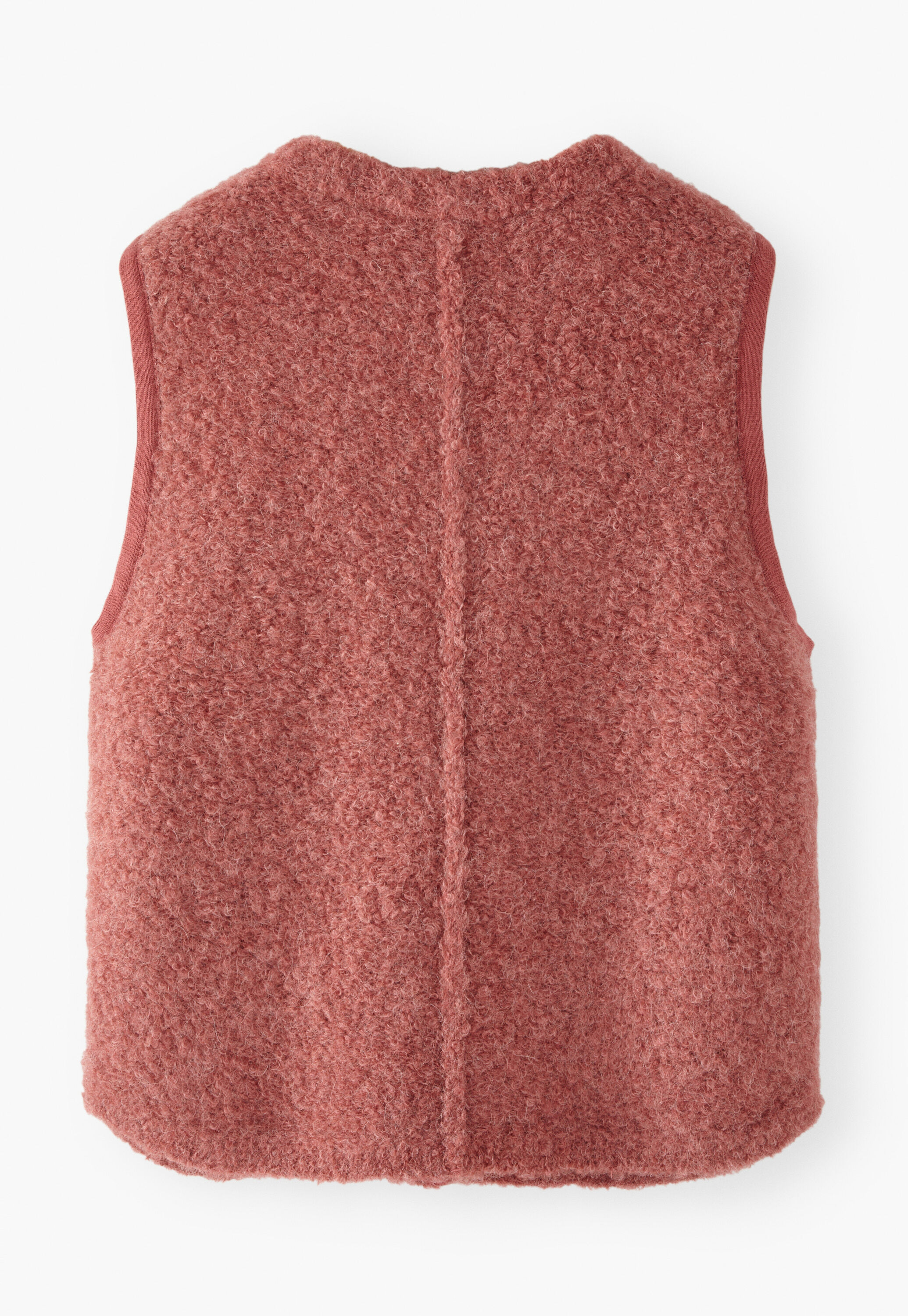 Knitted gilet, Berry twist, large