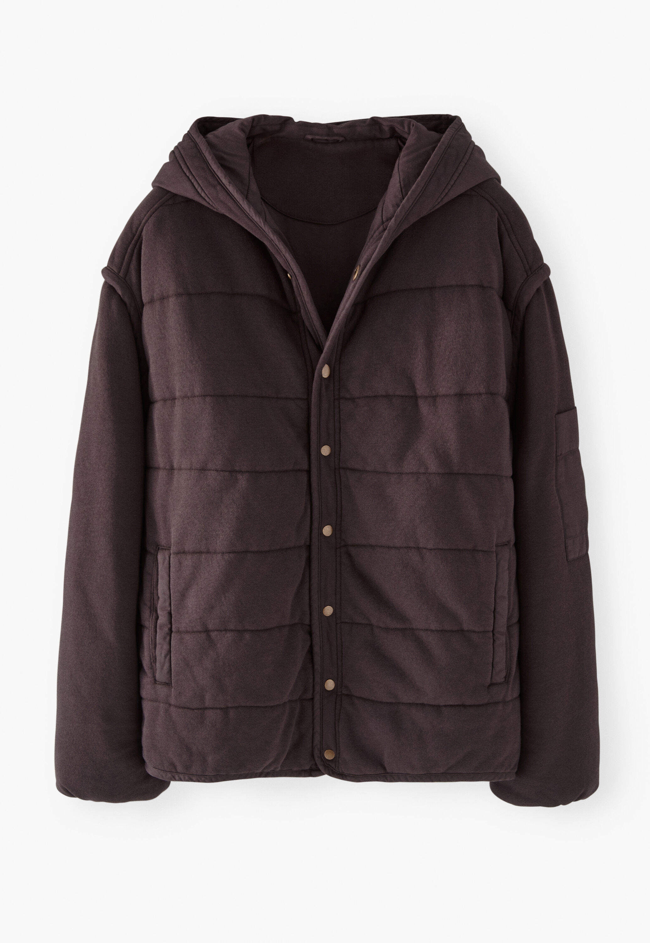 Quilted jacket, Espresso, large