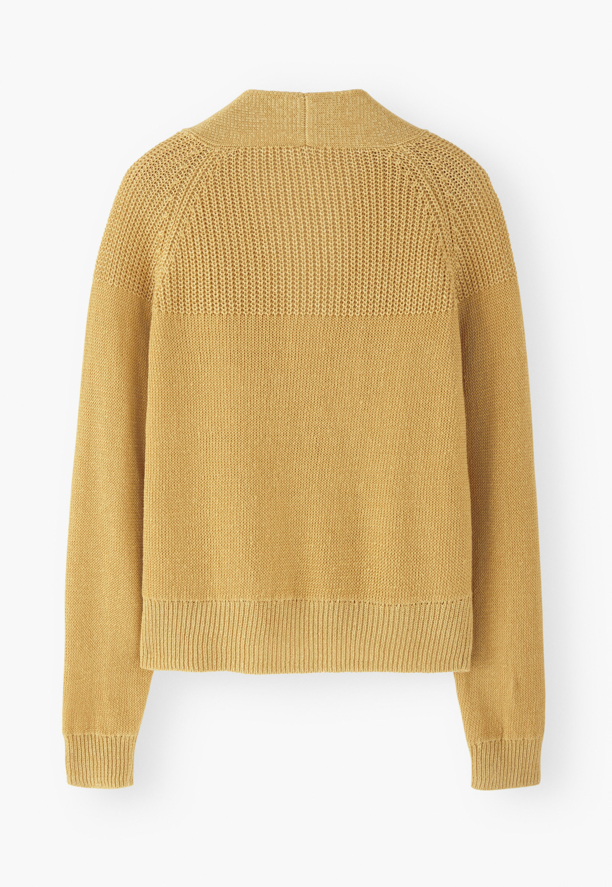 V-neck raglan cardigan