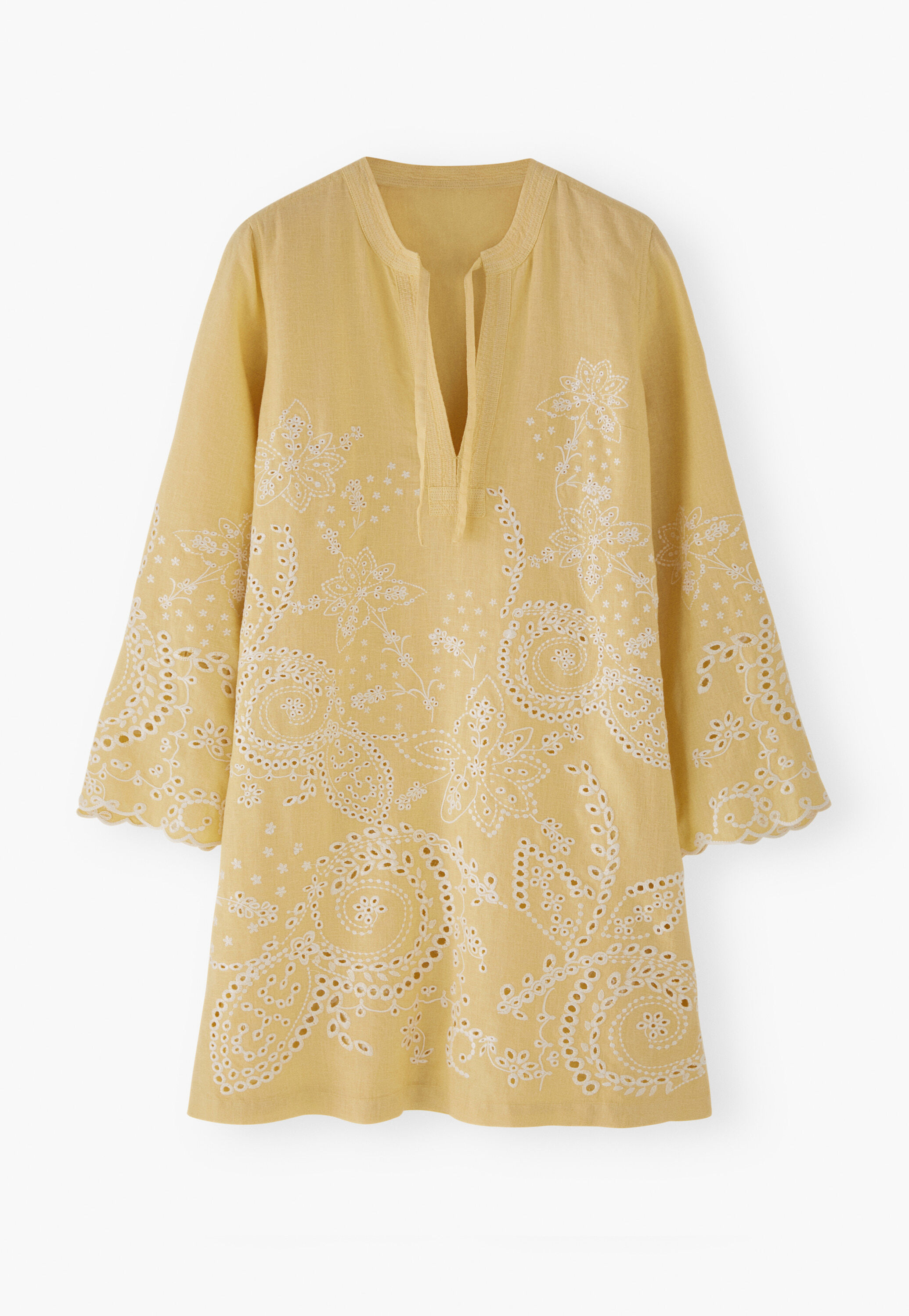 Cutwork dress