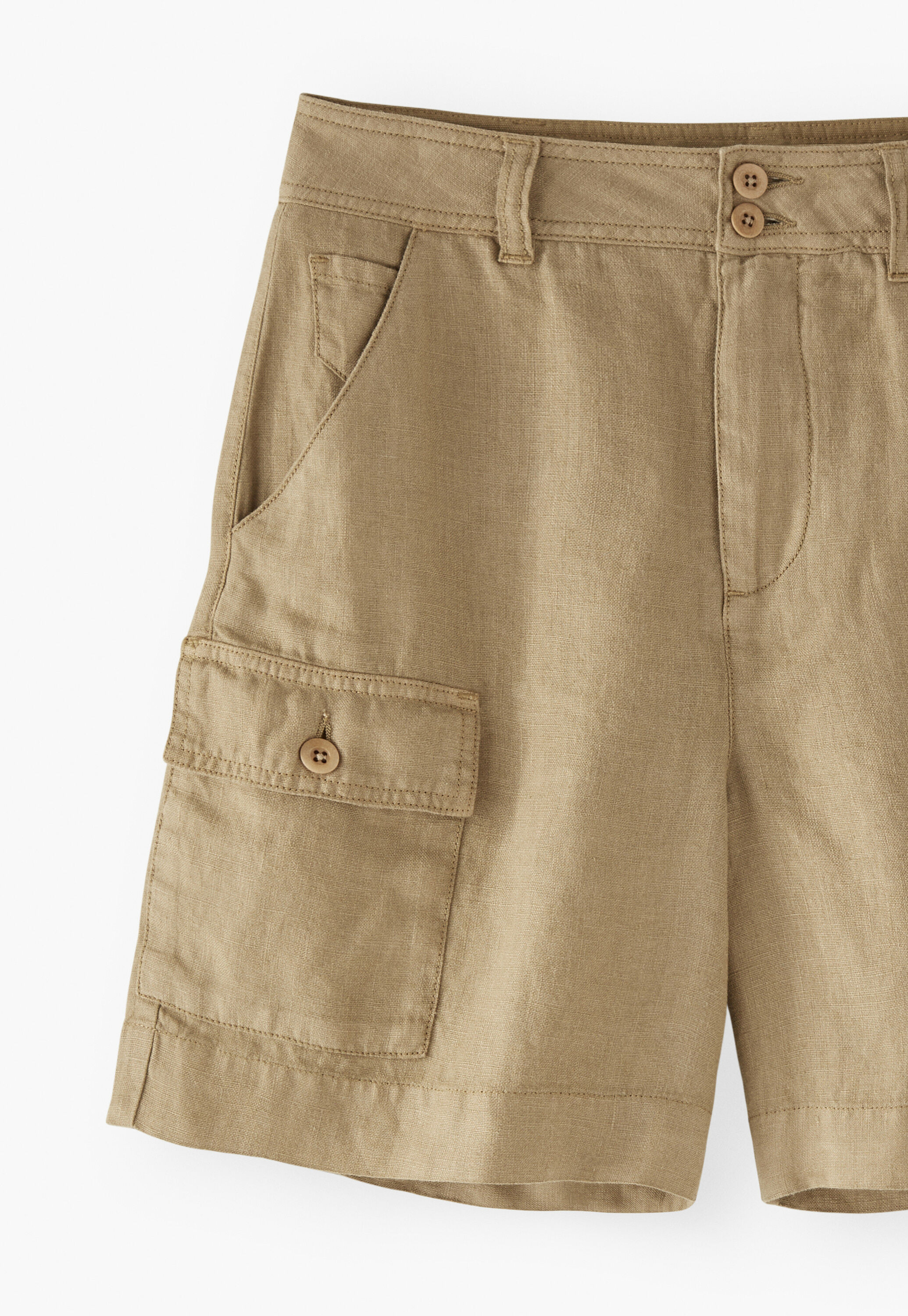 Utility shorts, Khaki, large