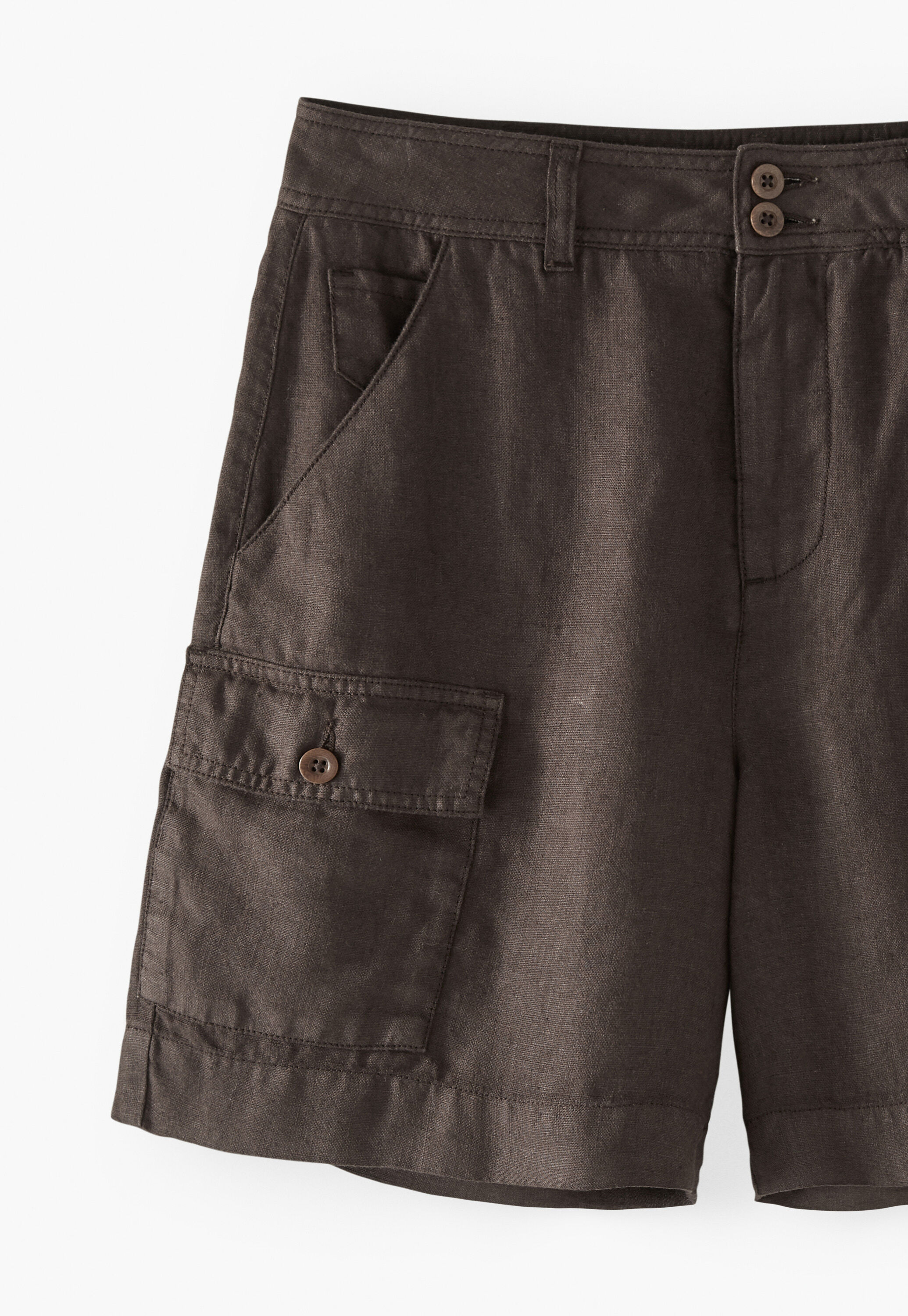 Utility shorts, Dark chocolate, large
