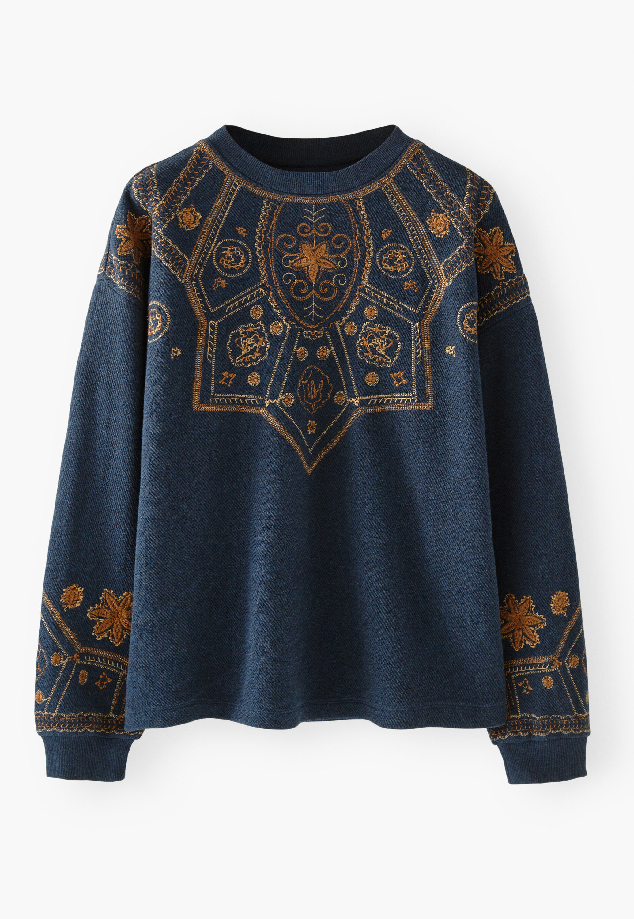 Embroidered sweatshirt