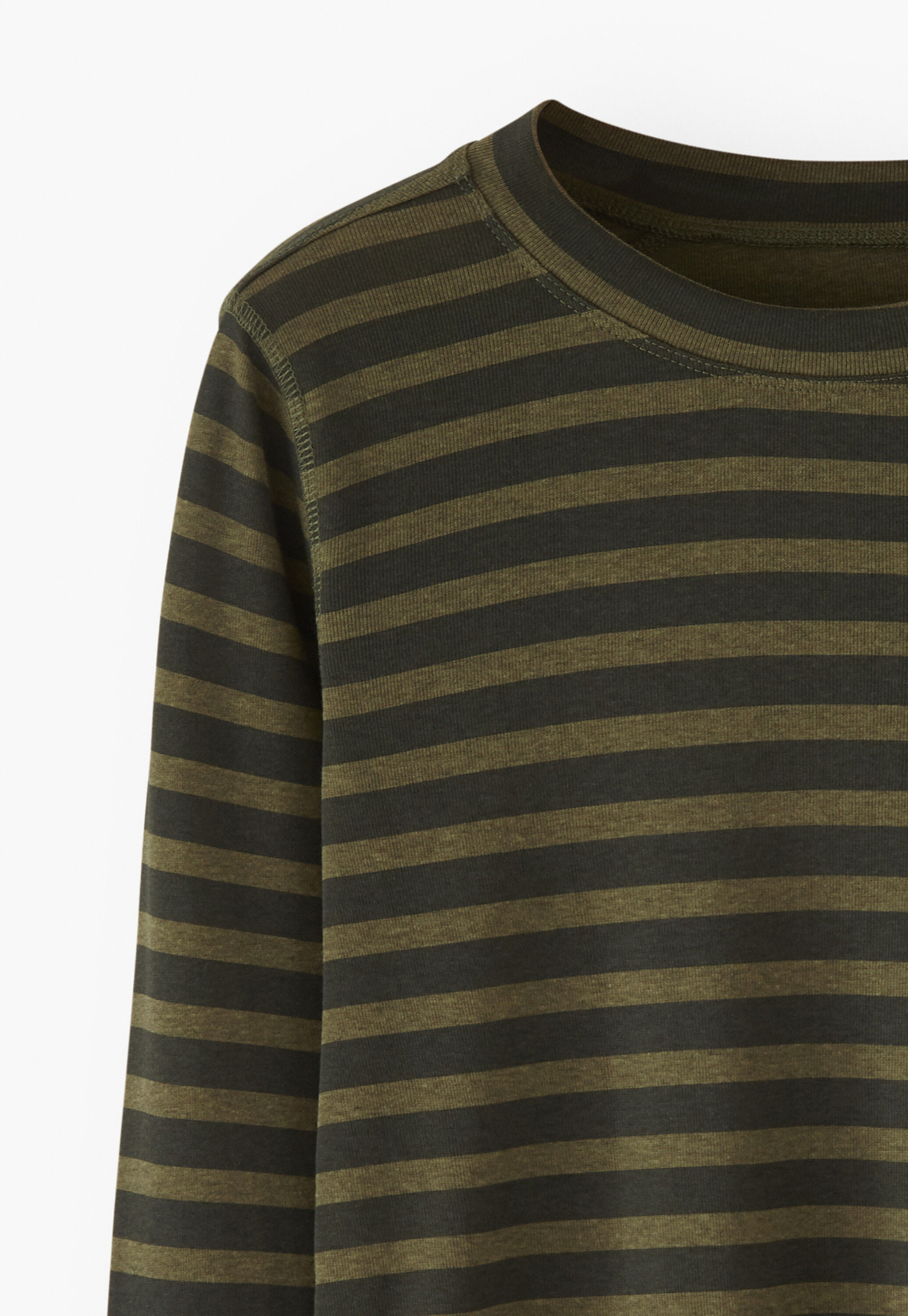 Printed striped top