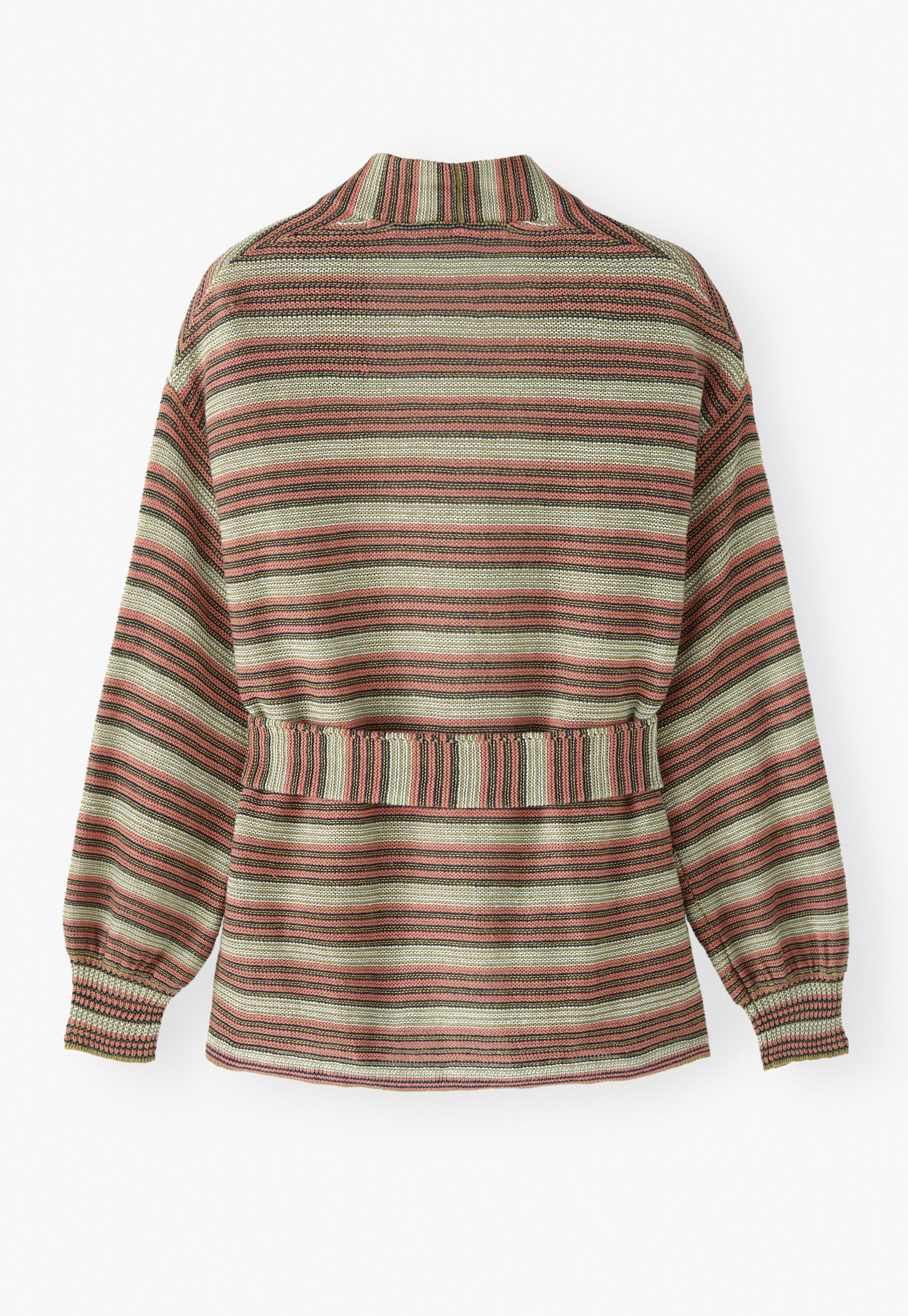 Striped cardigan