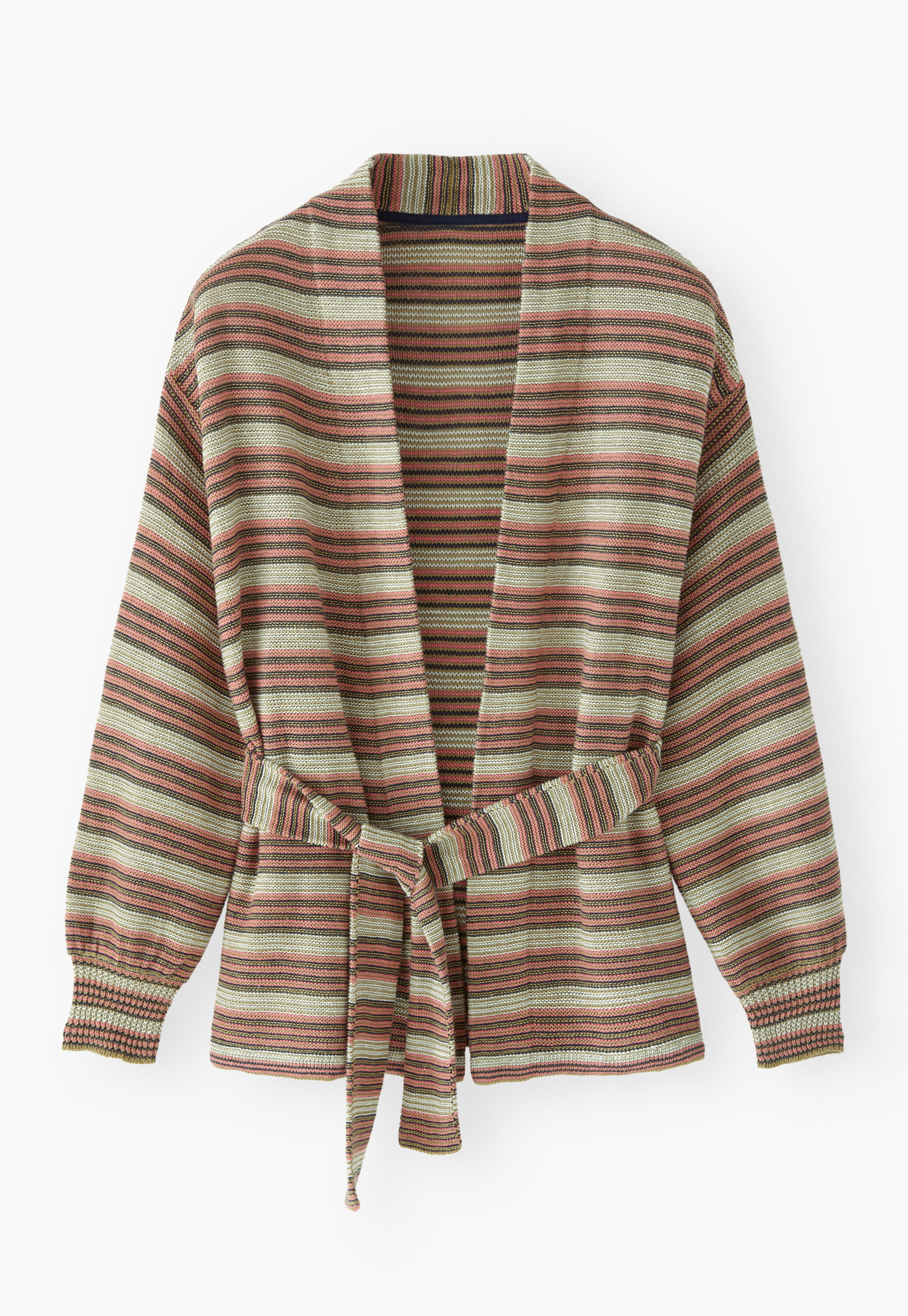 Striped cardigan